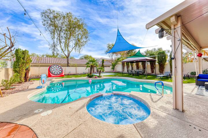 Luxury House Pool & Spa Game Room 5 min – LV STRIP