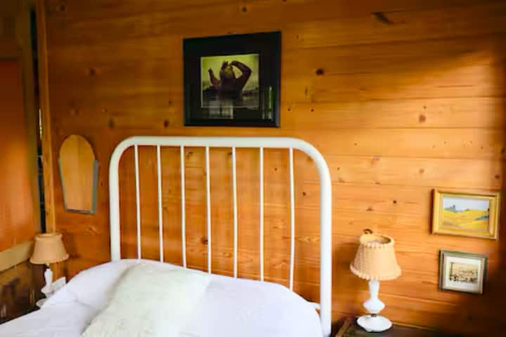 Spavanje ispod fotografije s karnevala Mardi Gras