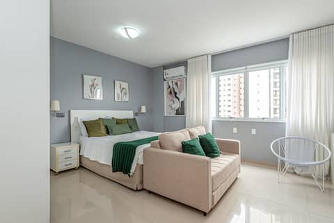 Alphaville Ind.| Kitchen | 100% air-conditioned |500Mb