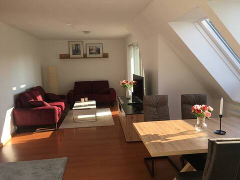 Sunny apartment with balcony