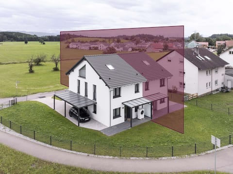 Beautiful detached house at the gateway to the Allgäu