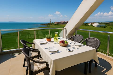 4-Bed Apartment with Sea Views & 2 Terraces, Ravda