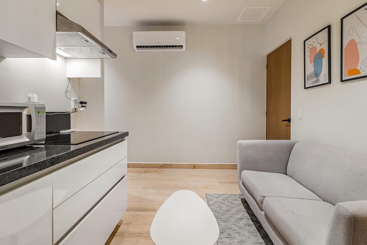 1 Br - Rooftop Pool - Gym - Great Location - Playa del Carmen