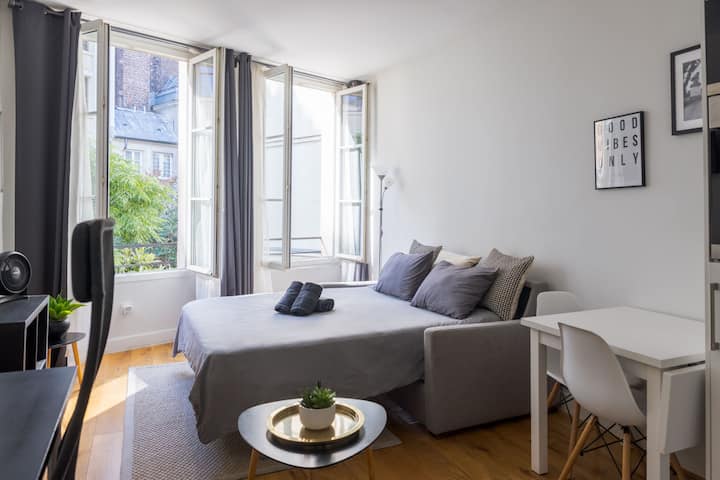 パリ6番街の美しいワンルーム - 借りられるアパート - パリ, イル・ド