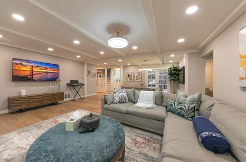 Cozy 4BD/3BA Cottage in Walnut Creek Dwtn