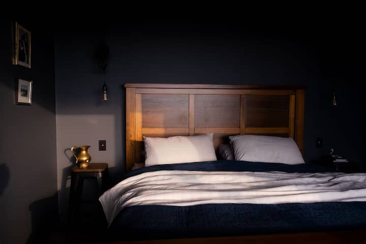 Muted and muted, a beautiful space to dream.  