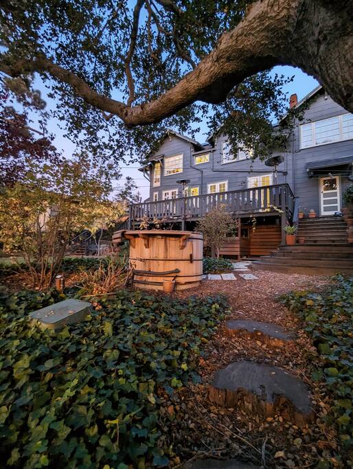 Modern Craftsman With Hot Tub