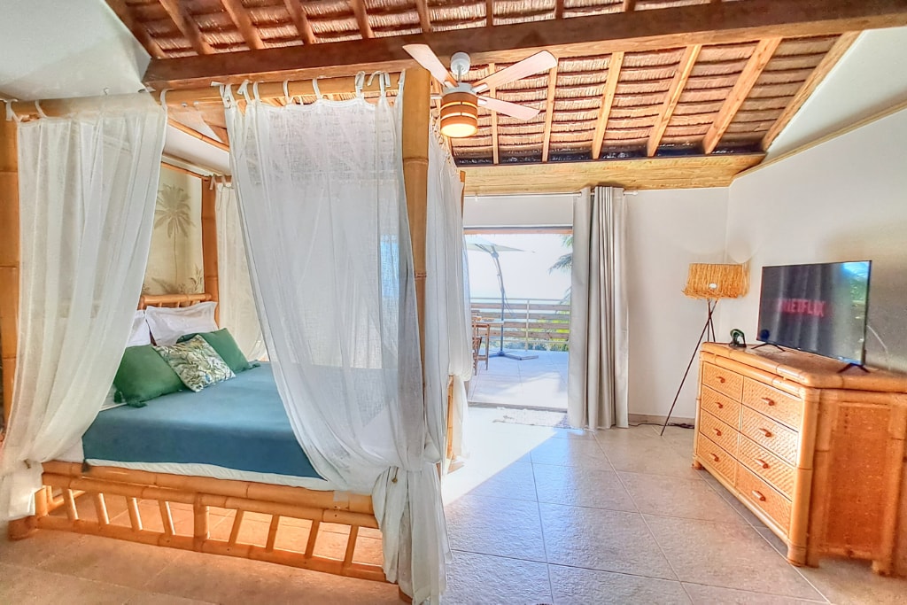 أسرّة بحجم كبير (160 × 200 سم) | خزانة ملابس ومنطقة حمام ملحقة | واي فاي | إمكانية الوصول إلى الشرفة