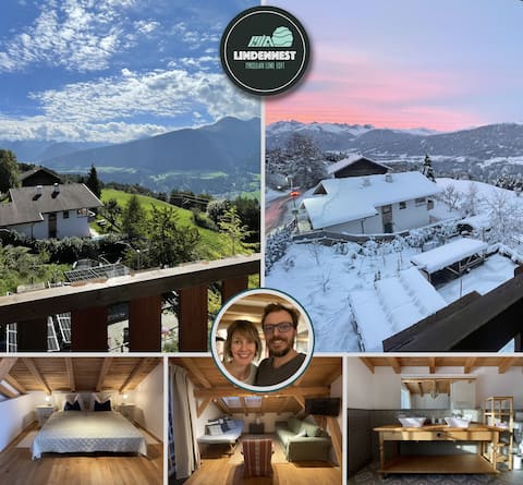 Lindennest - romantic lime loft