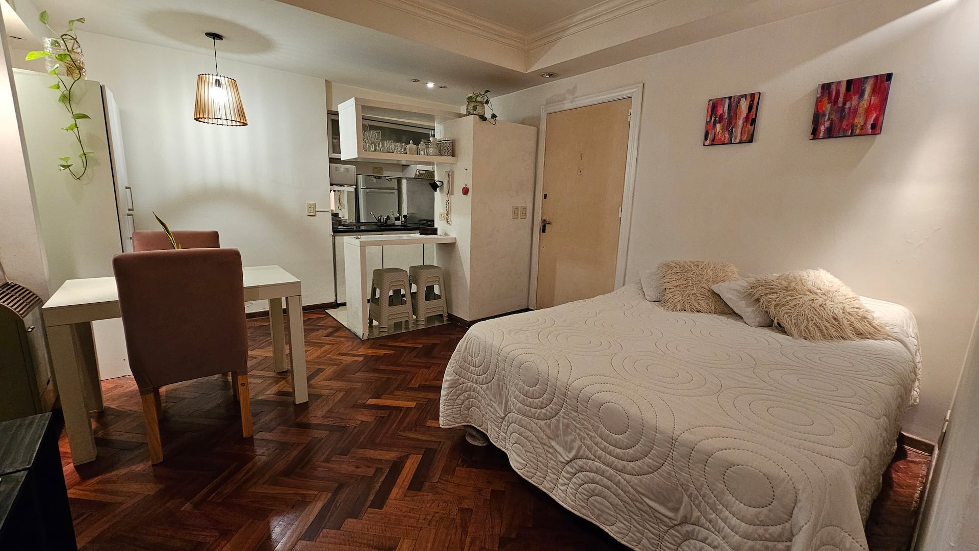 Однокомнатная квартира с мебелью в Recoleta
