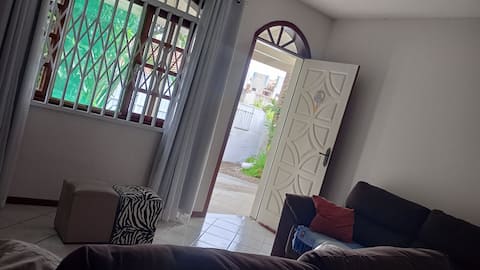 Top Airbnb: VIP space, 3 bedrooms, 3 double beds + 1 single bed, 2 bathrooms em Capivari