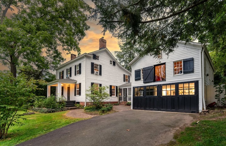 Historic Canal Home On Nature Preserve - Bucks County, PA