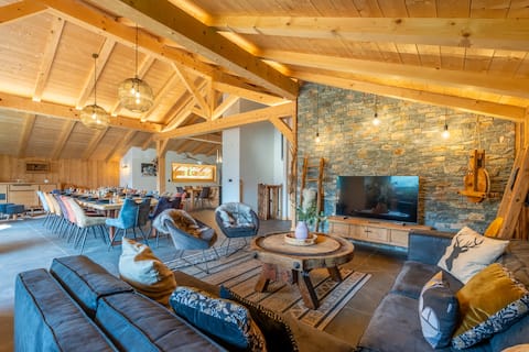 La Ferme d'Aimé chalet 15 people close to resort