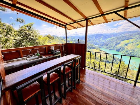 Cabin Jacuzzi Grill Views @Embalse Amani Norcasia