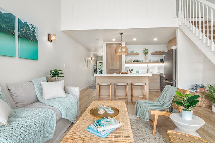 Hale Mana | Steps to Turtle Bay • Luxury Beds