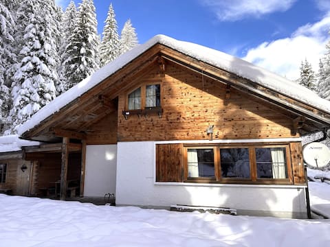 Cosy cabin in the Alps