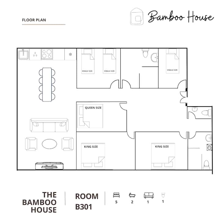 Private Full-floor Spacious 5br, China Town - Bangkok