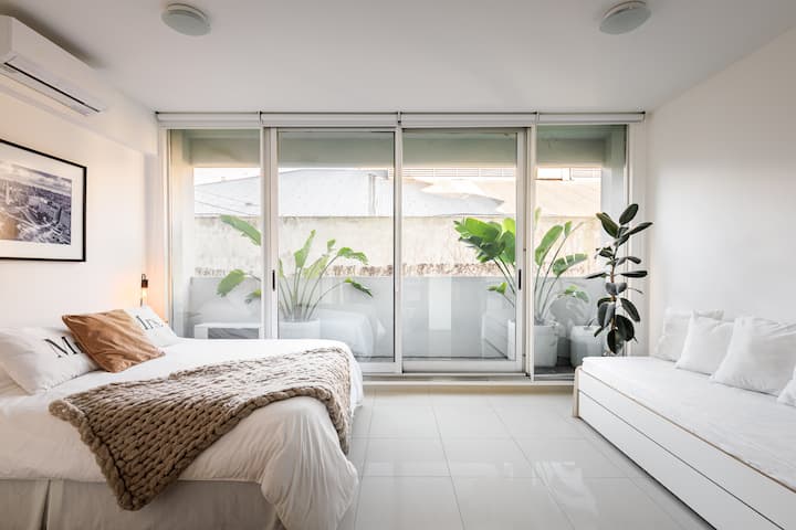 Apartamento novo em San Telmo, com piscina, área de churrasco e academia