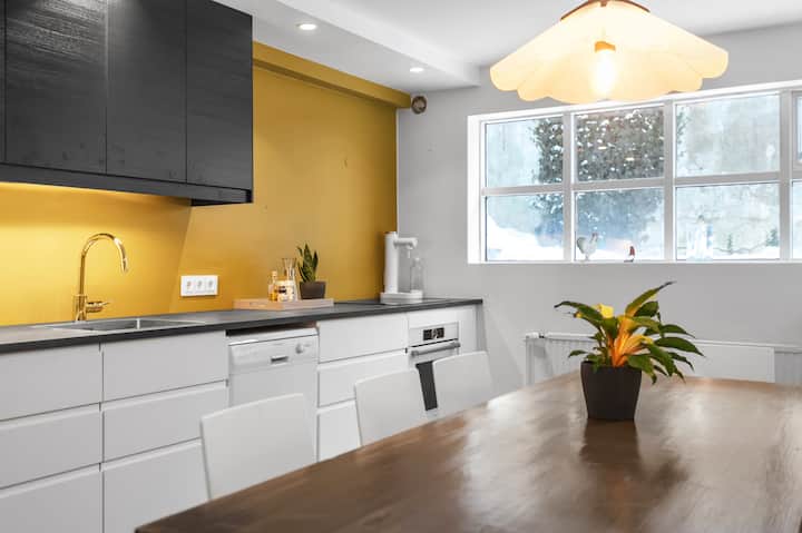 Bright Apartment, Close To Downtown & Free Parking - Reykjavík