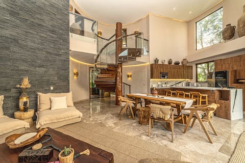 Popular Airbnb listing: Villa Kuxan - Luxury Villa with Private Cenote in Tulum