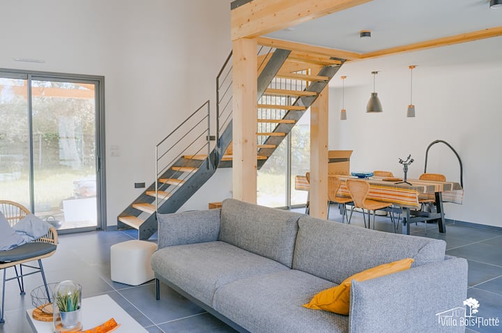 "Villa Bois Flotté": En Famille Proche De La Plage - Boucau