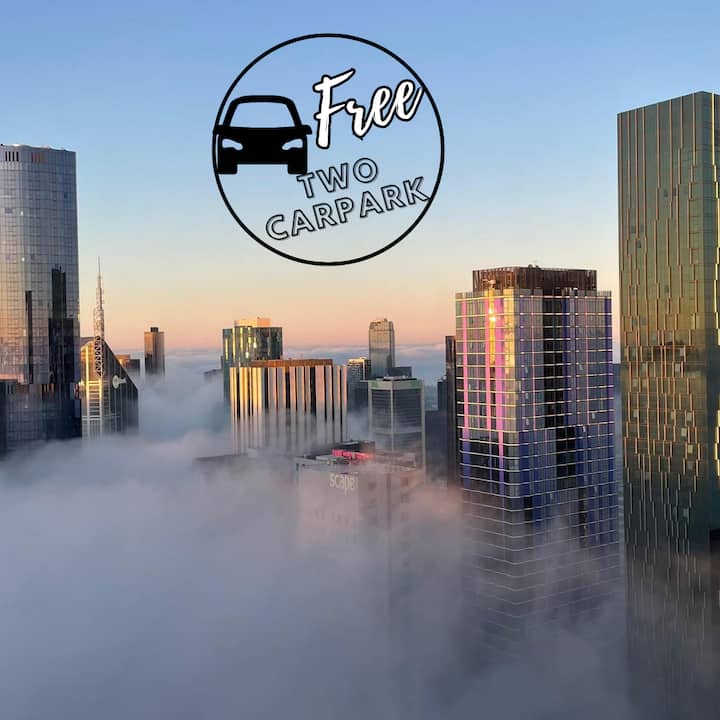 69f Luxury Melb Cbd 3br.2bath. 8pax. Free 2carpark - Melbourne