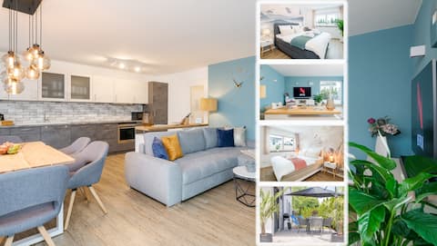 FENjOY: Holiday Apartment | Garden | Zentral | BBQ