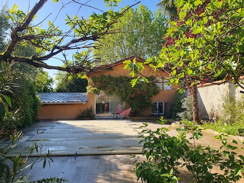 Small house at the back of the garden