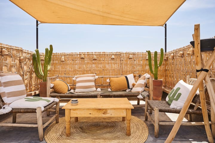 Riad Privatisé Superbe Vue - Petit Déjeuner Inclus - Marrakech