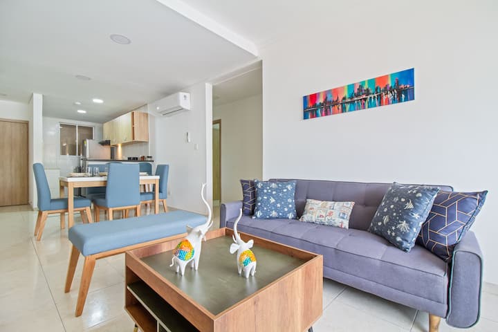 Spacious 3br Near Airport & Beach/close Old City! - Cartagena
