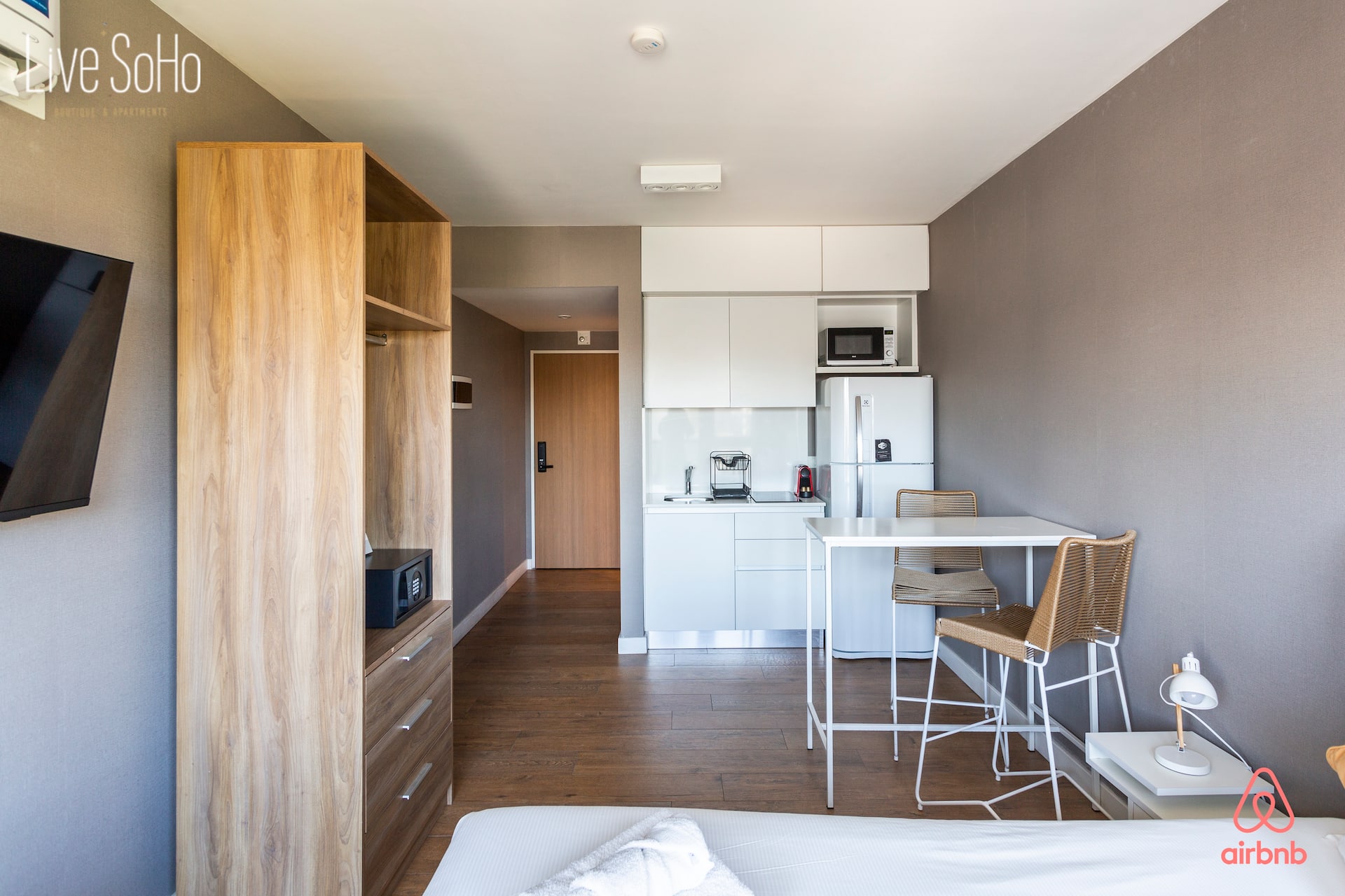 Loft em Colegiales com check-in virtual