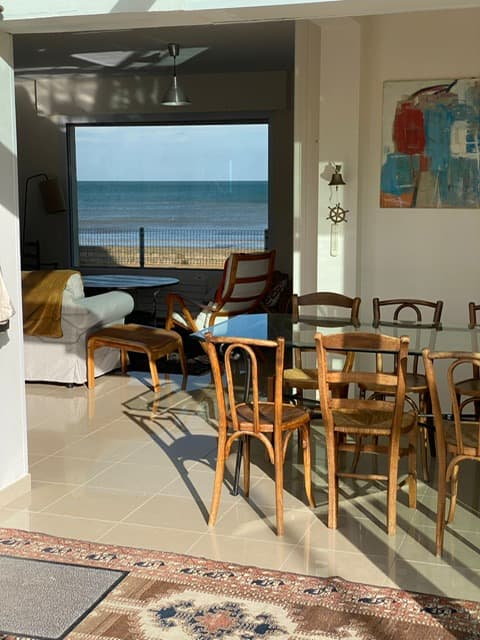 Beachfront family home