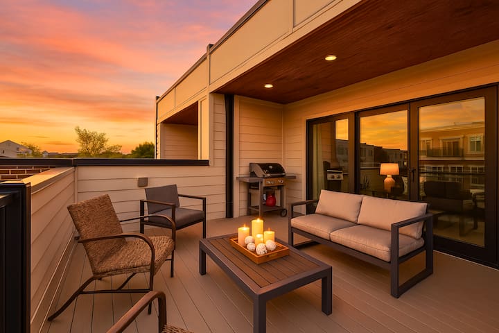 Rhythmic Retreat | West End Haven | Rooftop Luxury