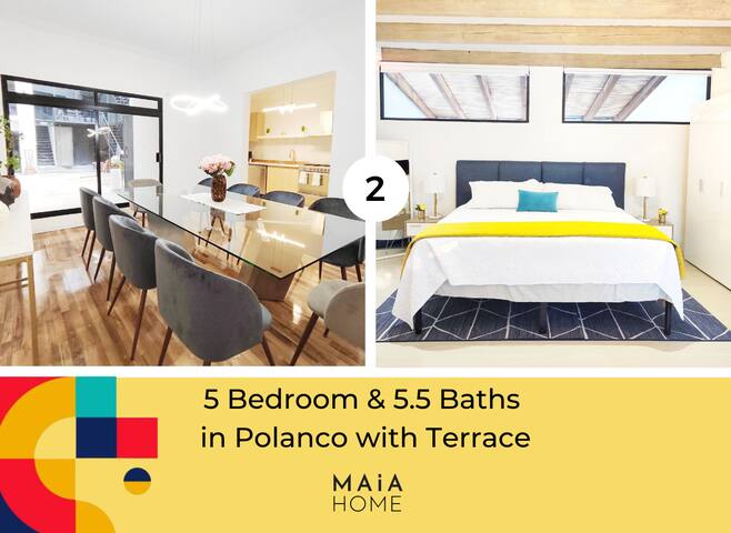 Perfect for Groups: Chic 4-Bedroom + 1 Loft