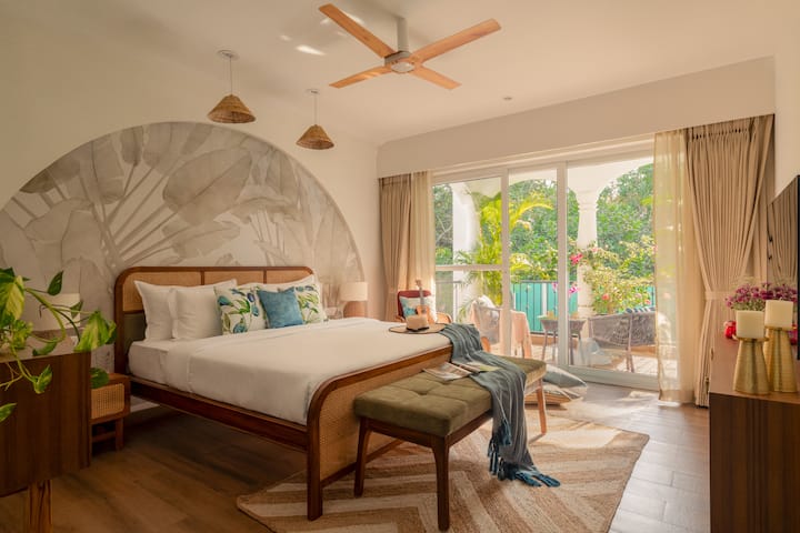 Pvt Pool Villa•walking To Best Resturants Of Goa - Goa
