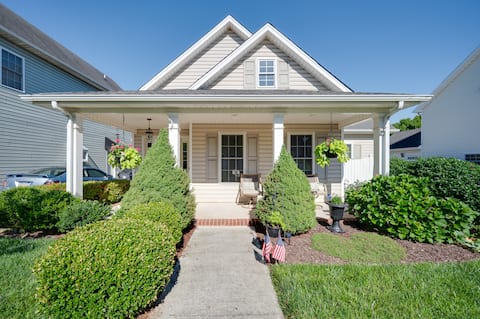 The Wyndsong | Cozy Patio, Fire Pit & Work Space