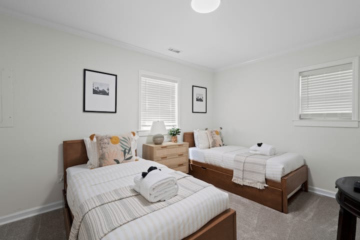 Each bed has a trundle