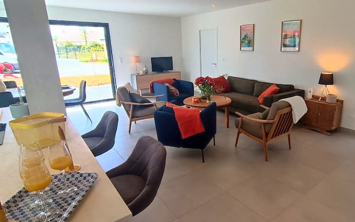 Maison Neuve Entre Mer Et Campagne Parking Gratuit - Ouistreham