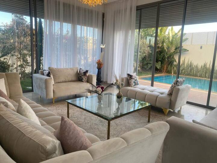 Villa Panoramique Avec Piscine Privée - Casablanca