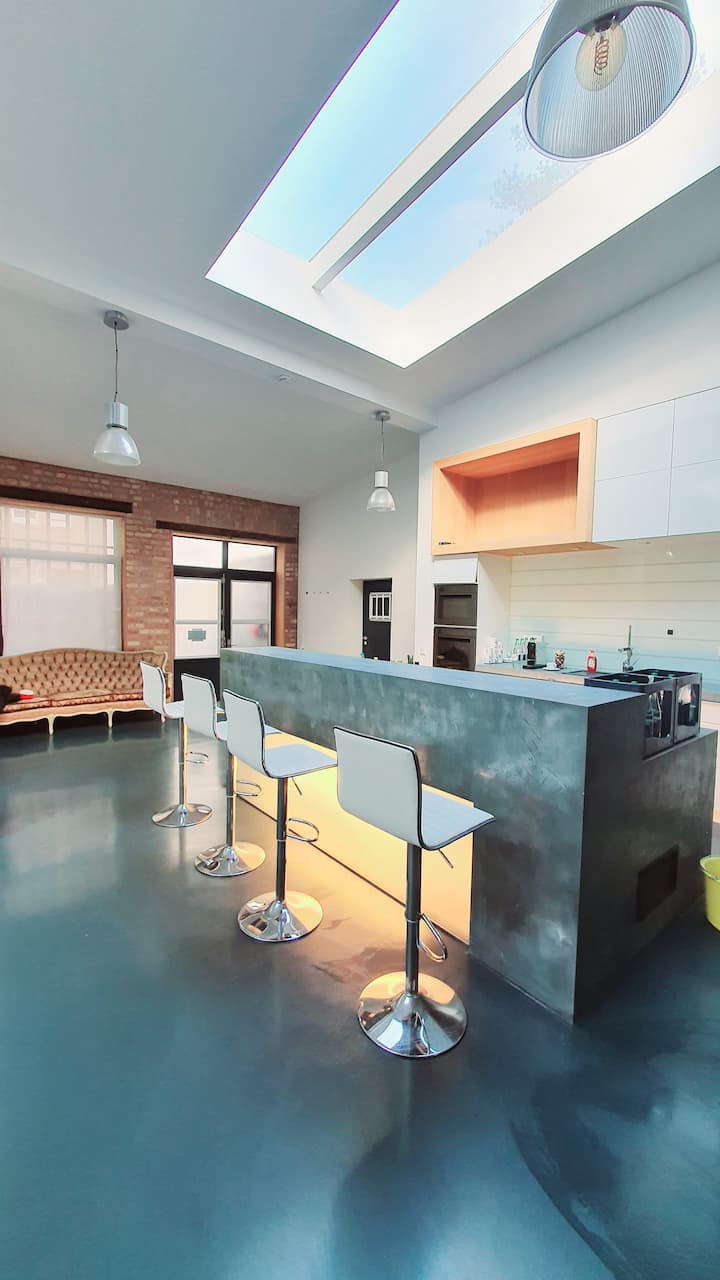 Unique loft oasis in the heart of Mannheim