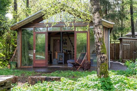 Cabin in the countryside with sauna on the Veluwe
