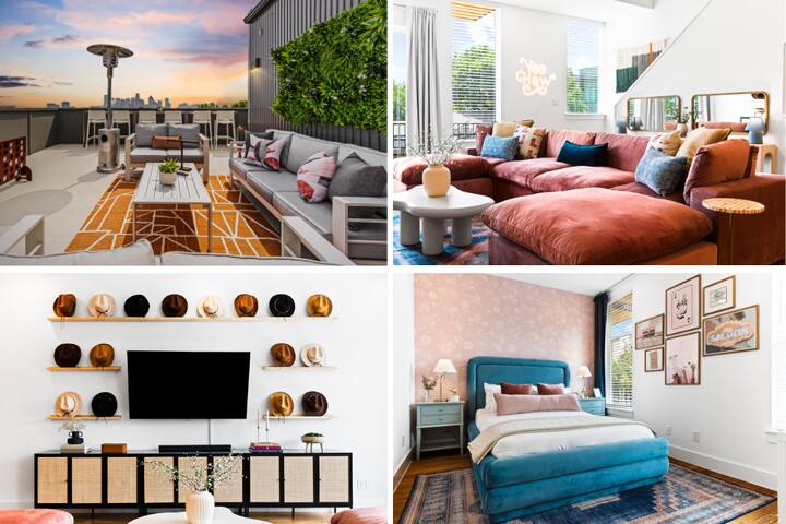 Luxe 3 Bed-Private Rooftop w/Skyline-Min to DT
