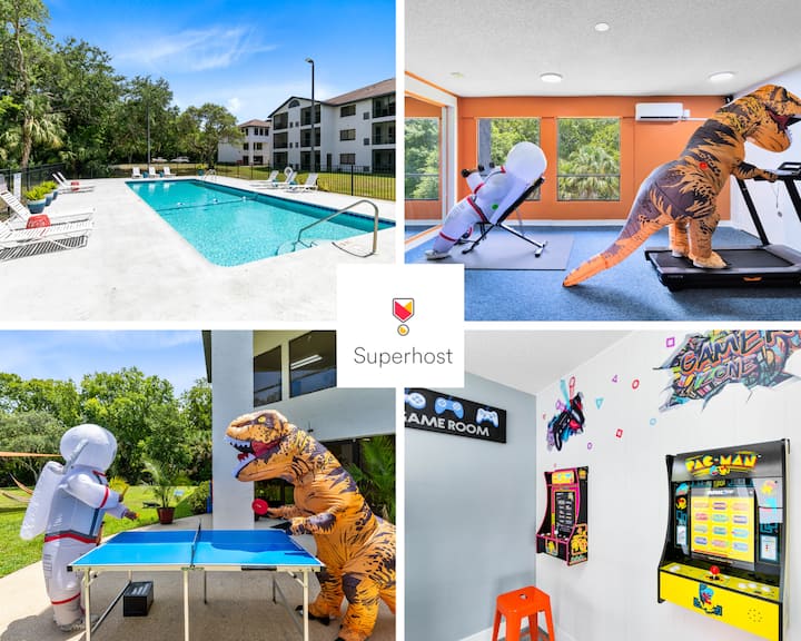 *Nasa | Pool | Space Coast | Gym | Pet-friendly* - タイタスビル, FL