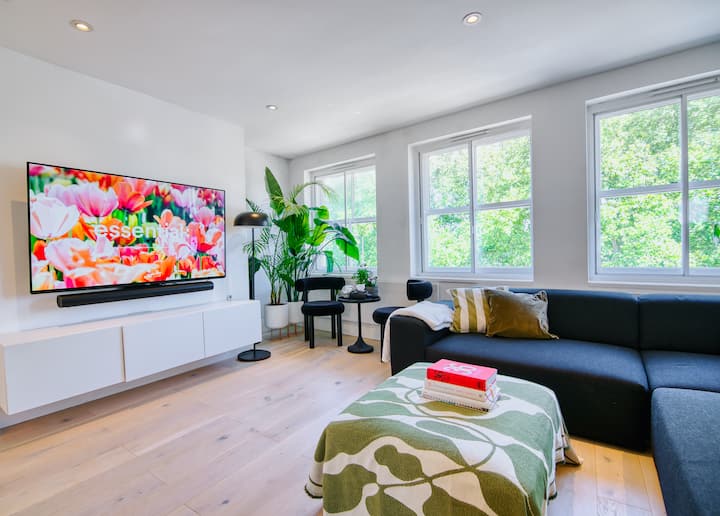 Two-floor Apartment With Lush Park Views In Angel - Londres