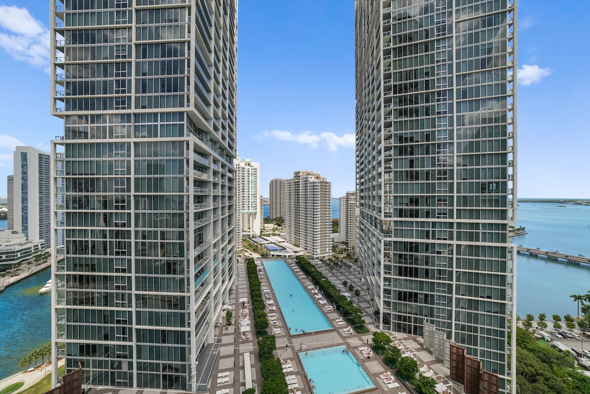 W Brickell With Ocean & Pool View (Free Spa/Pool included)