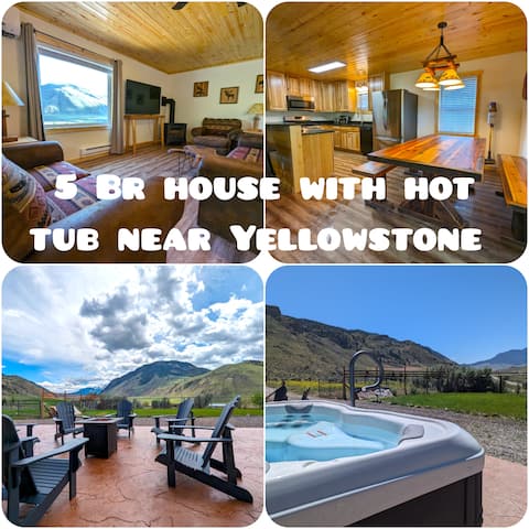 5 br house with gorgeous mountain and river view