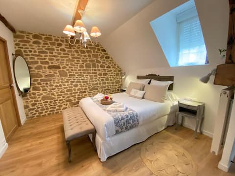 Le Bel Hortense - Mont Saint Michel massage-jacuzzi