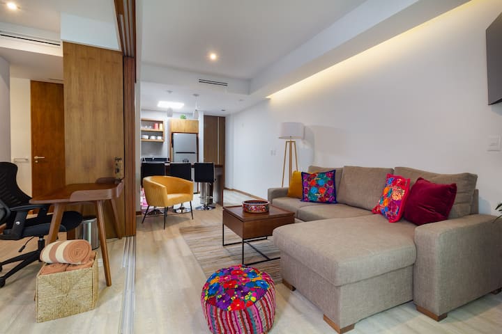 Loft/estudio Mexicano Tropical - Playa del Carmen