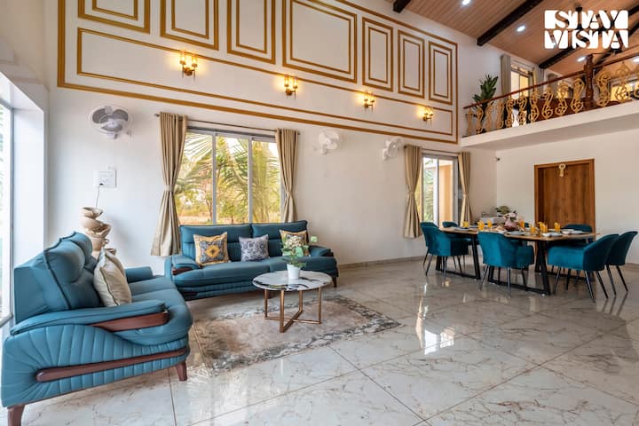 5br Lux Pool Villa W/ Panoramic View@ Rio Vista - Matheran