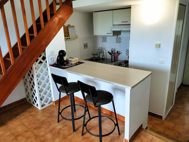 "Le Coin Rayonnant" Studio Mezzanine 28m²-2/4 Pers - Meyreuil